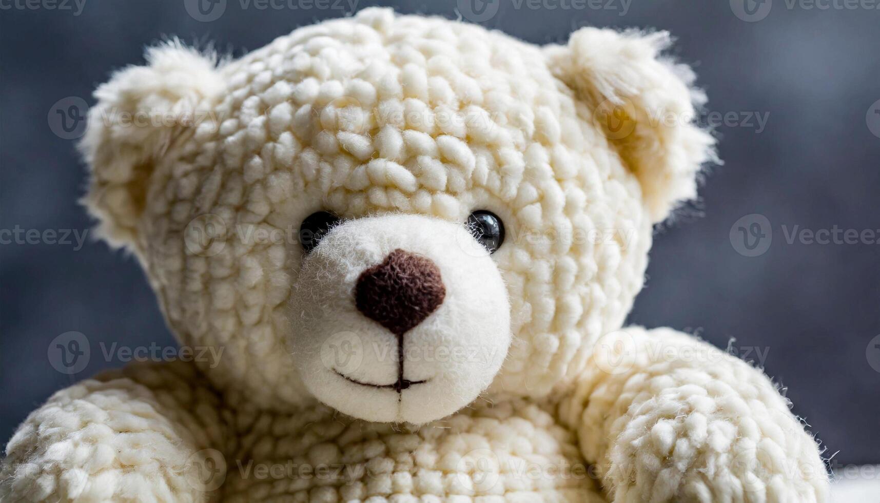 Beautiful teddy bear, children's plush toy. photo