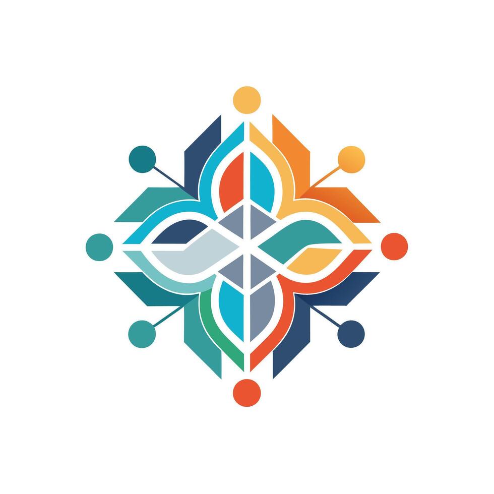 Creative and Elegant Minimalistic Logo Design for Technology and Software Company vector