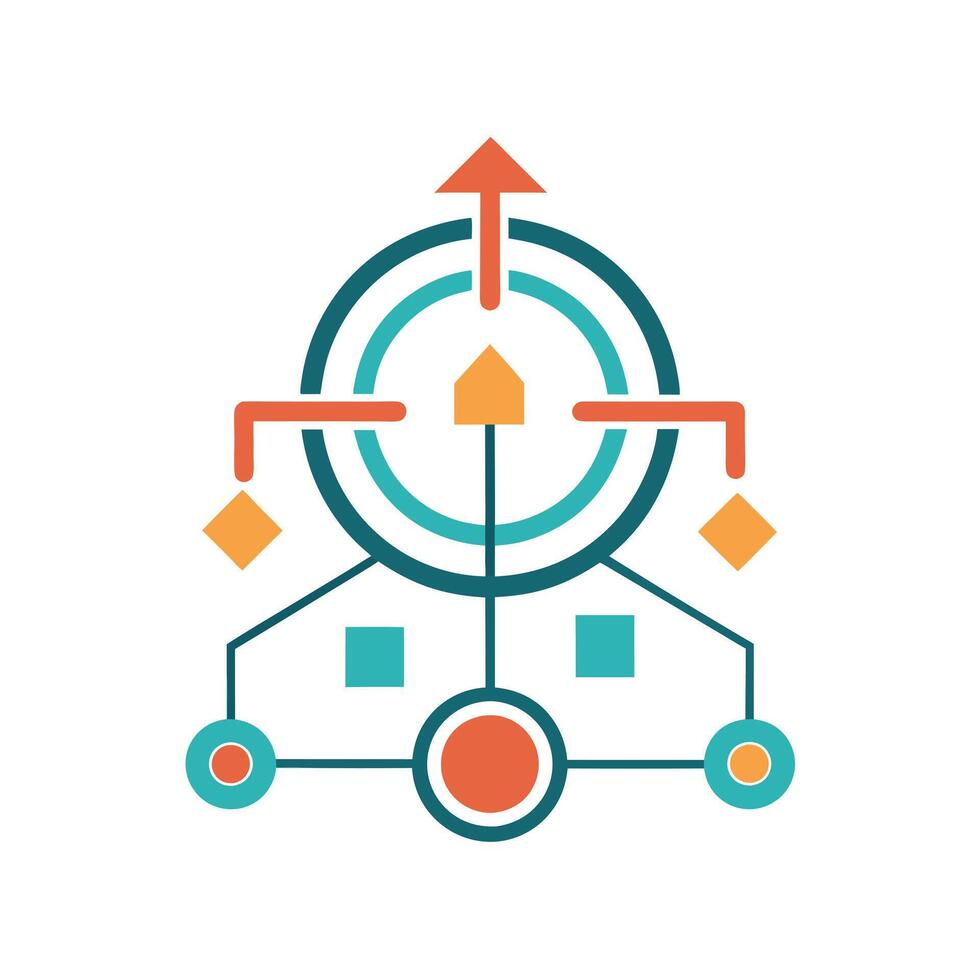 Creative and Elegant Minimalistic Logo Design for Technology and Software Company vector