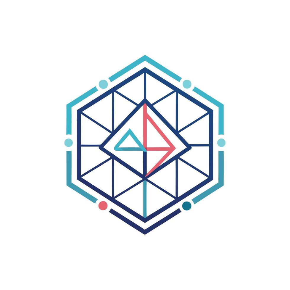 Creative and Elegant Minimalistic Logo Design for Technology and Software Company vector