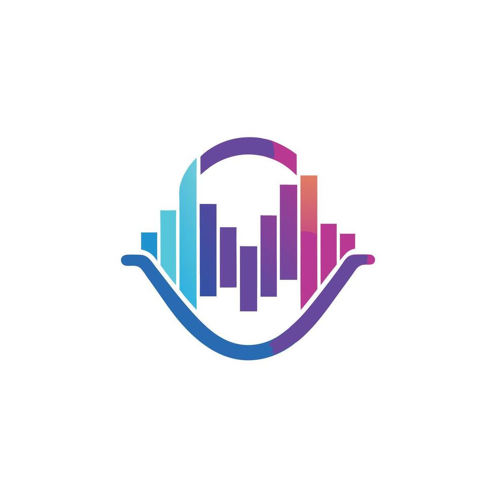 Creative and Elegant Minimalistic Logo Design for Technology and Software Company vector