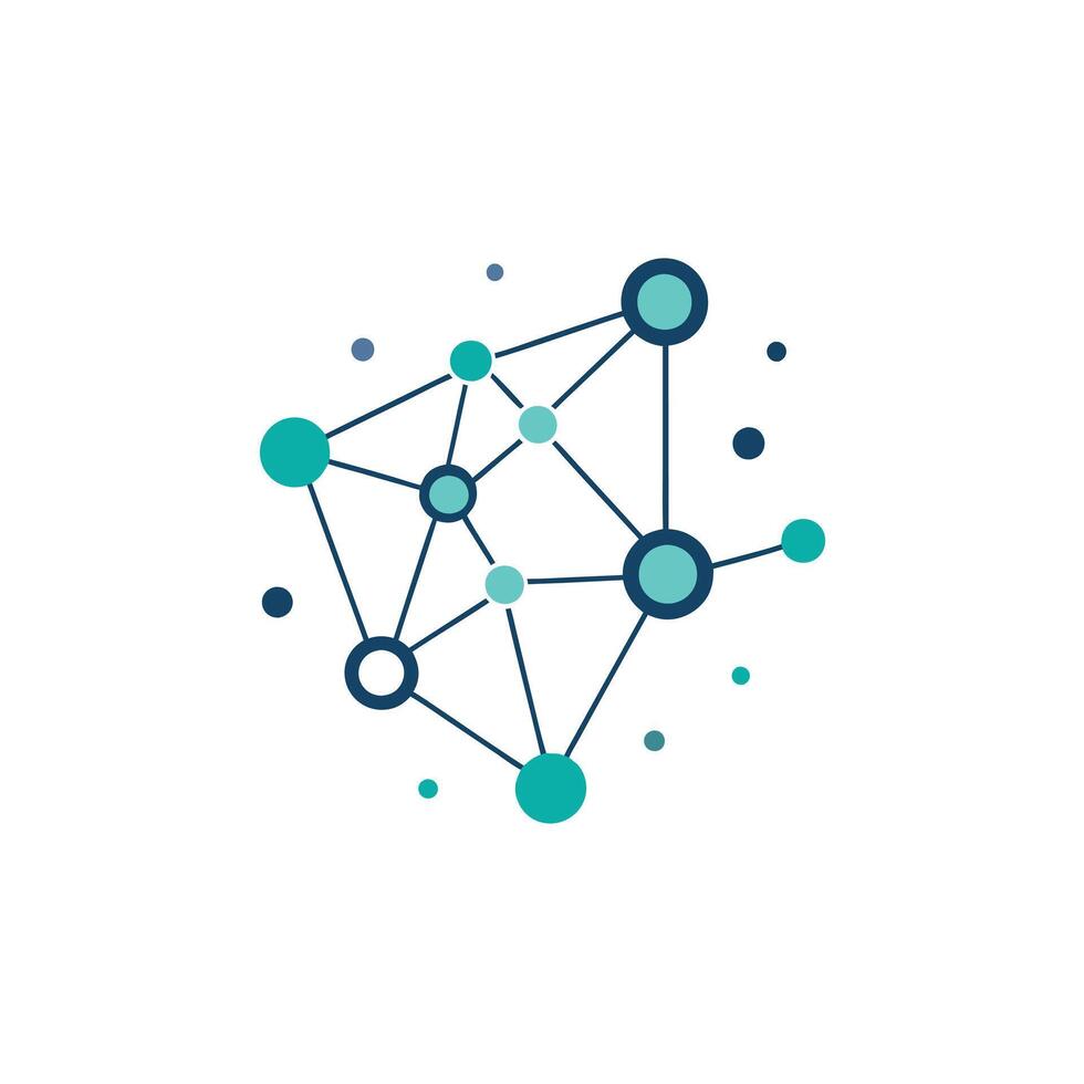 Creative and Elegant Minimalistic Logo Design for Technology and Software Company vector