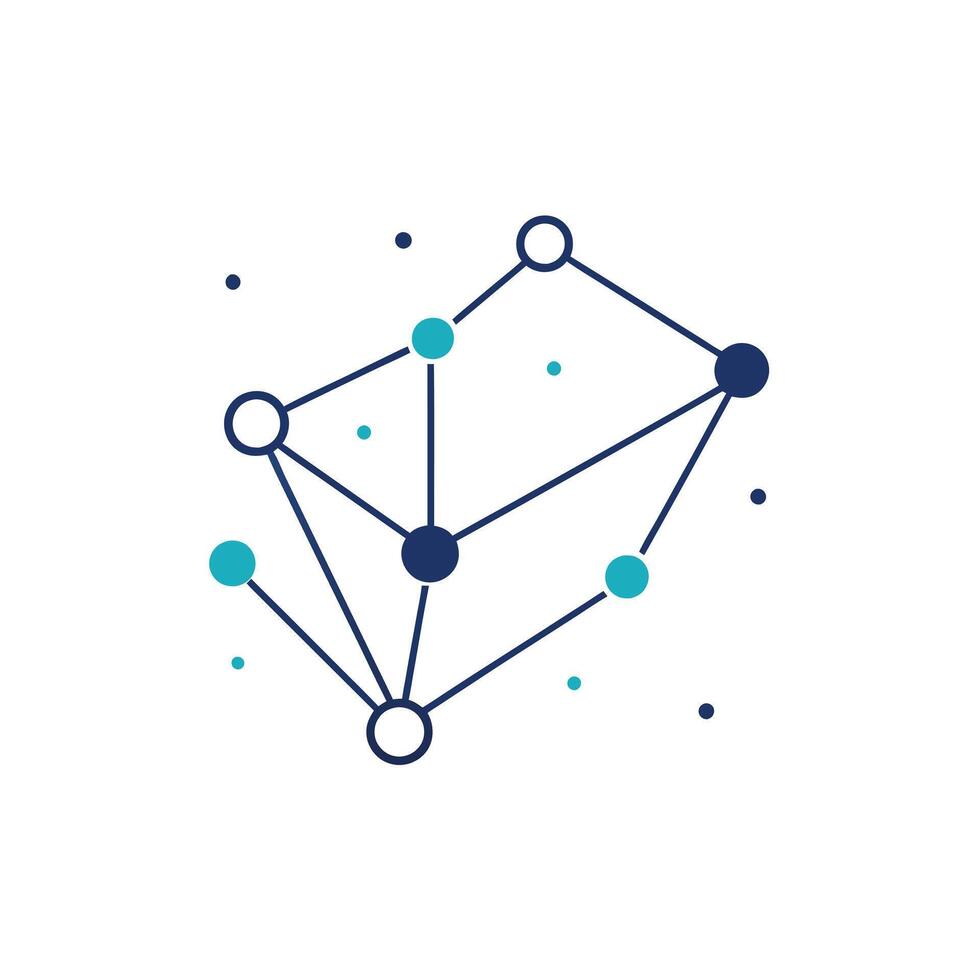 Creative and Elegant Minimalistic Logo Design for Technology and Software Company vector