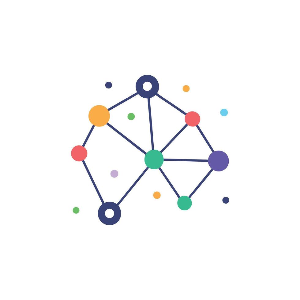 Creative and Elegant Minimalistic Logo Design for Technology and Software Company vector