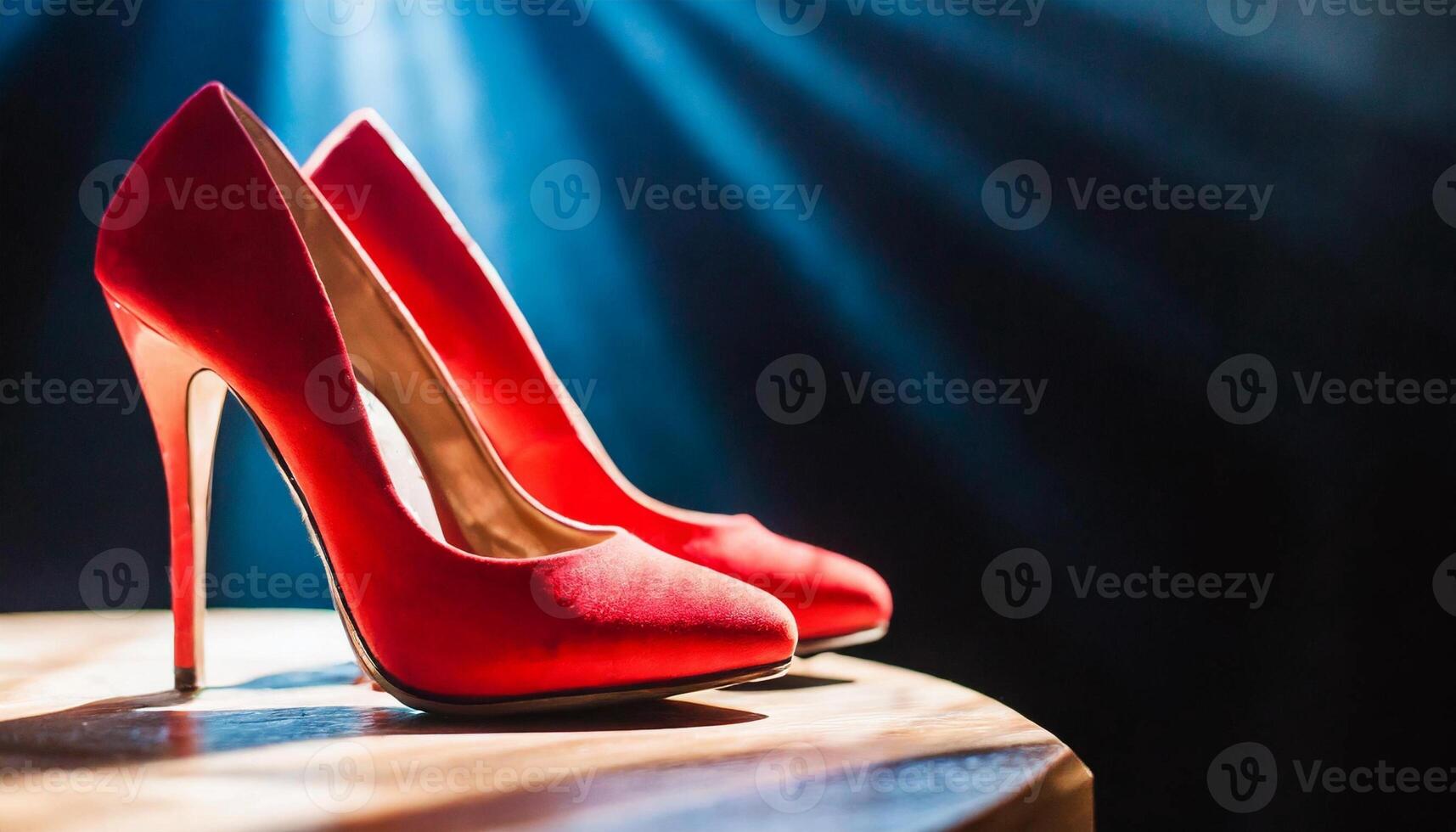 Stylish leather high heel shoes. Woman footwear. Fashion boutique. photo