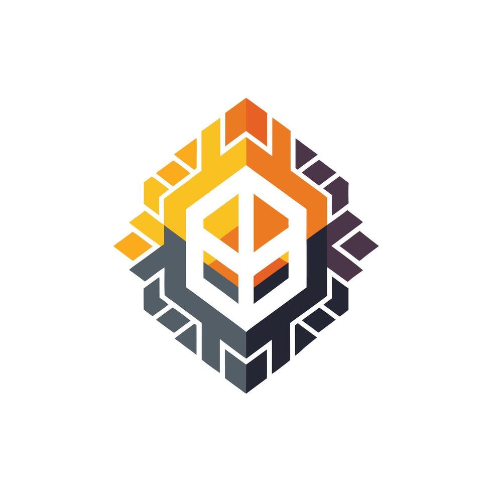 Creative and Elegant Minimalistic Logo Design for Technology and Software Company vector