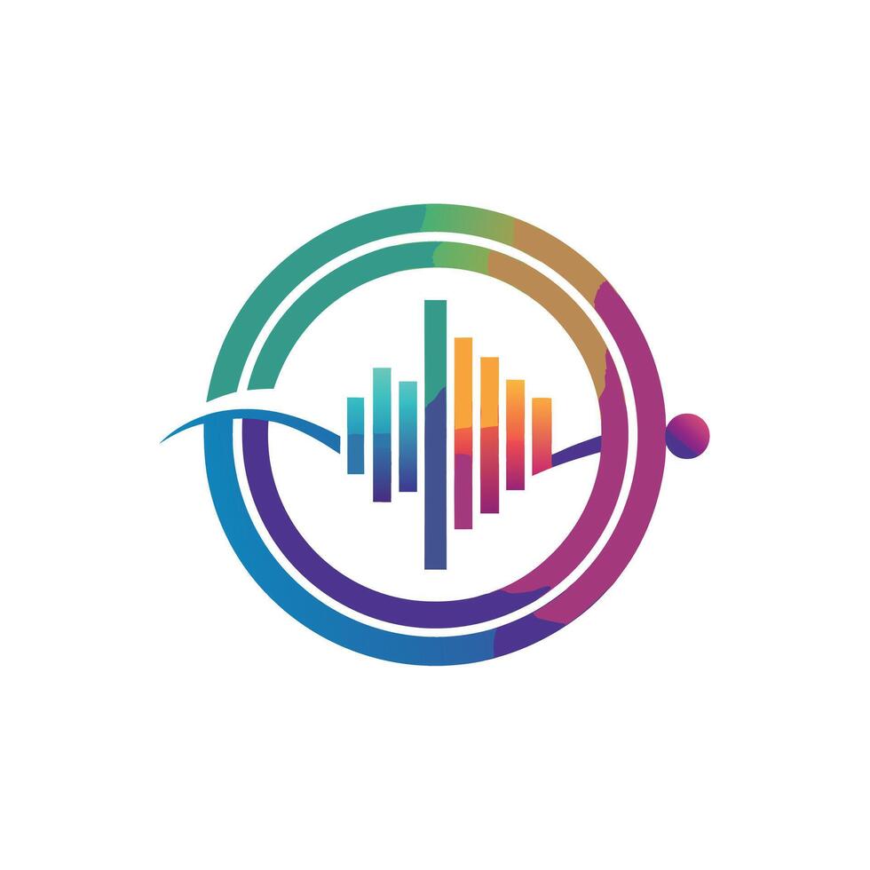 Creative and Elegant Minimalistic Logo Design for Technology and Software Company vector