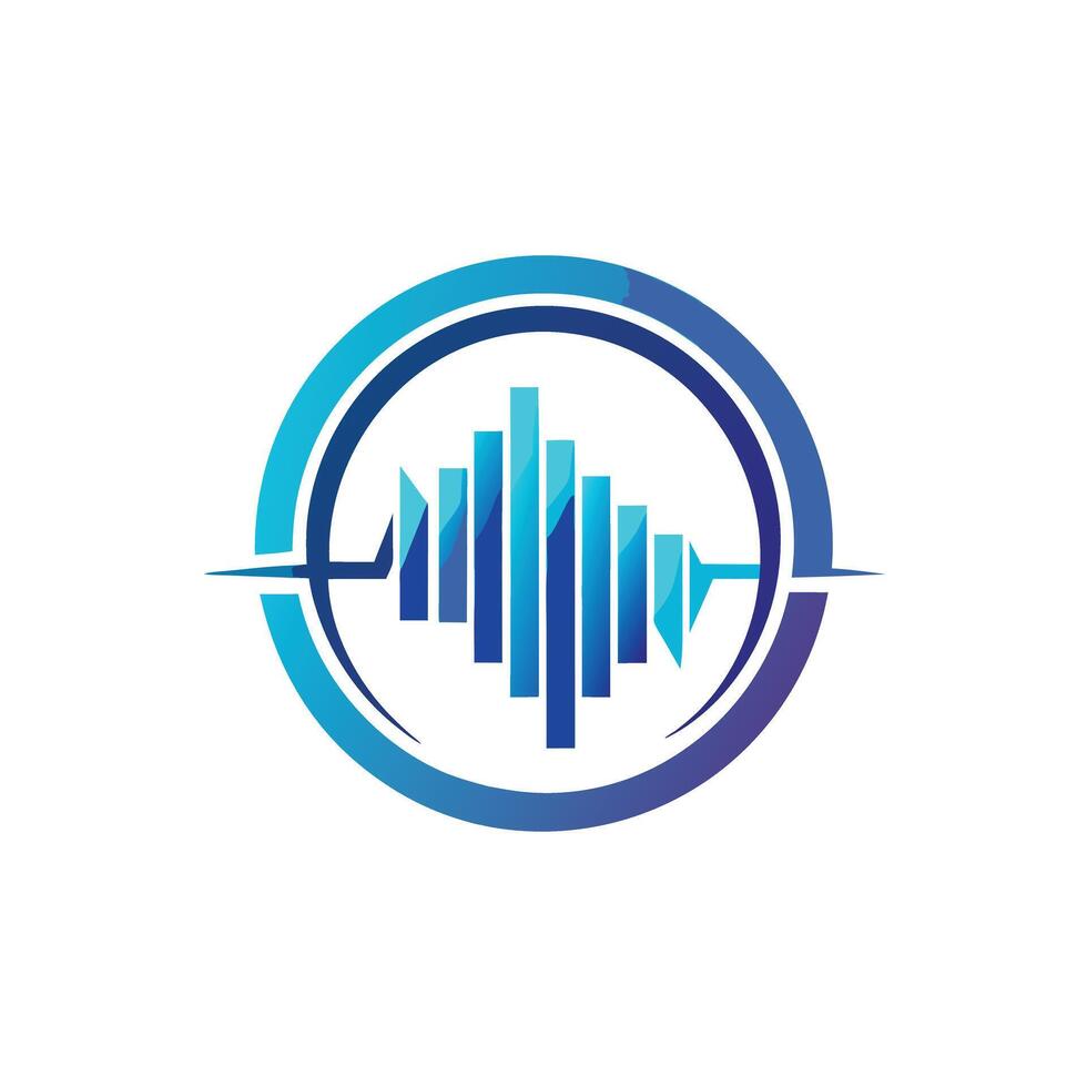 Creative and Elegant Minimalistic Logo Design for Technology and Software Company vector