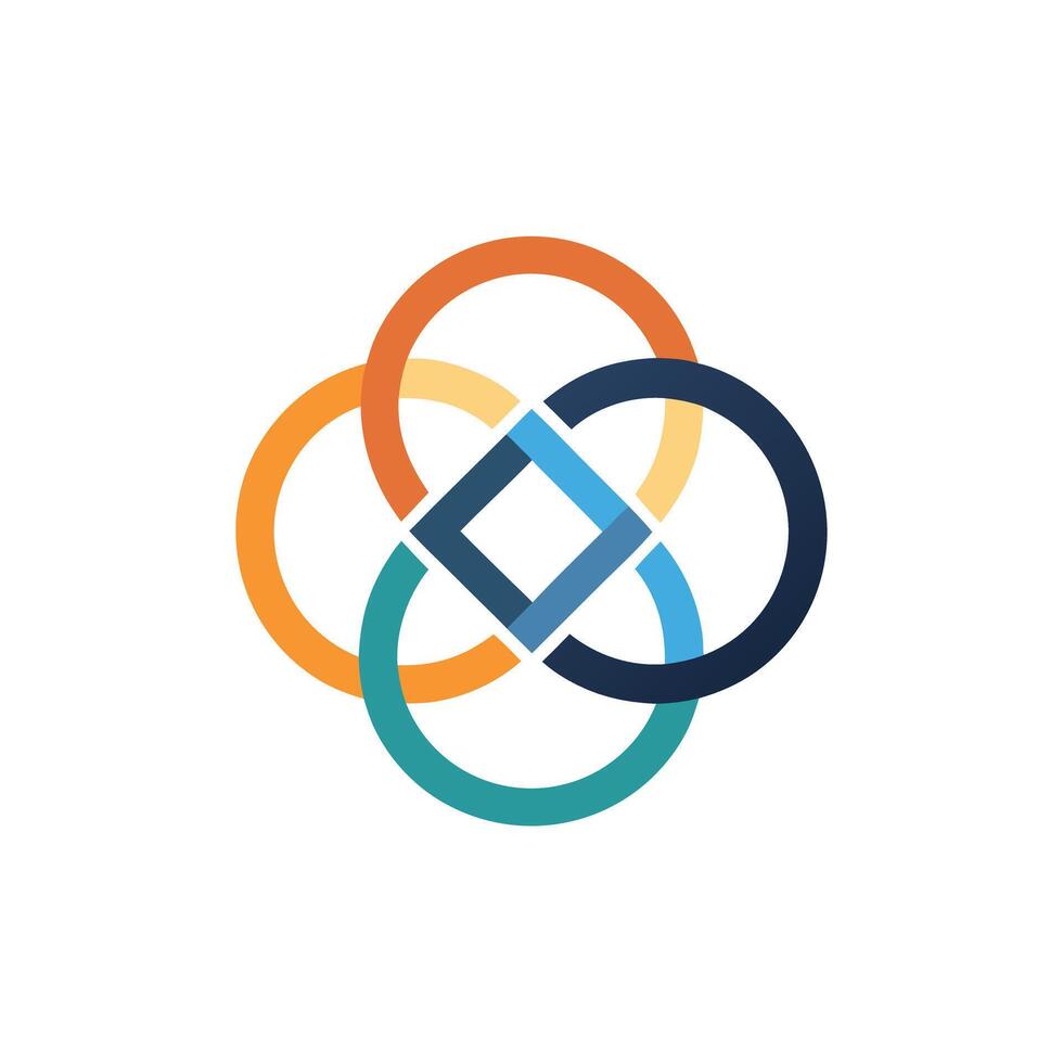 Creative and Elegant Minimalistic Logo Design for Technology and Software Company vector
