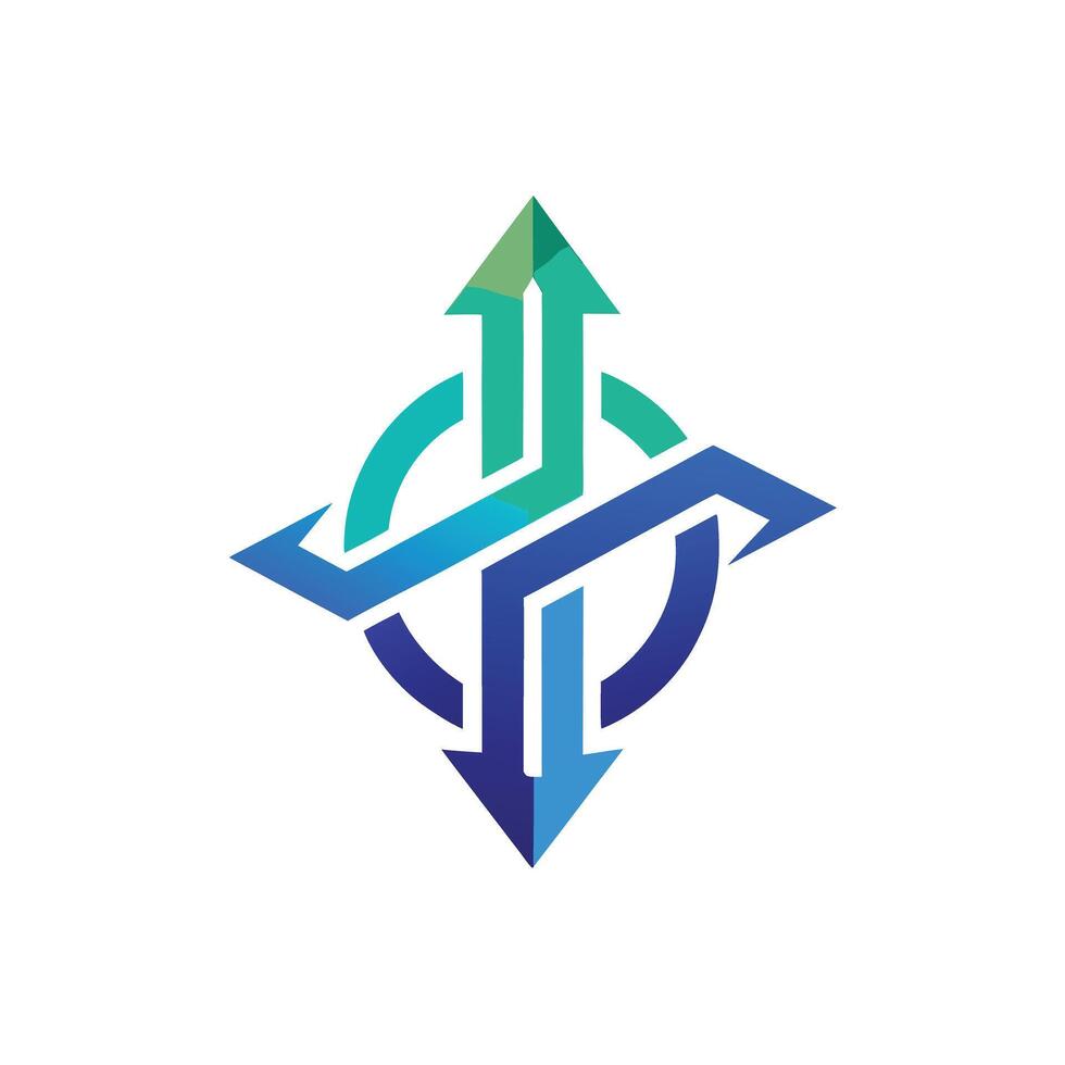 Creative and Elegant Minimalistic Logo Design for Technology and Software Company vector