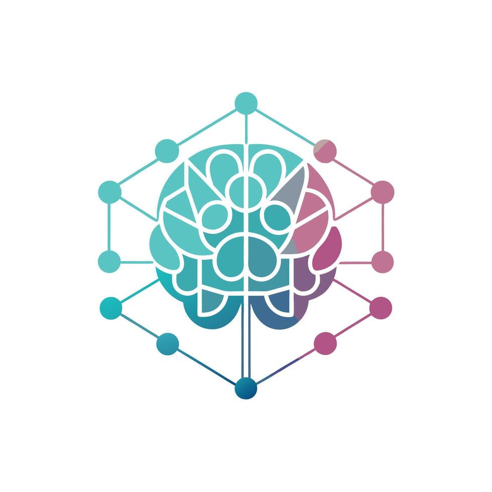 Creative and Elegant Minimalistic Logo Design for Technology and Software Company vector