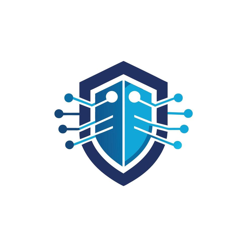 Creative and Elegant Minimalistic Logo Design for Technology and Software Company vector