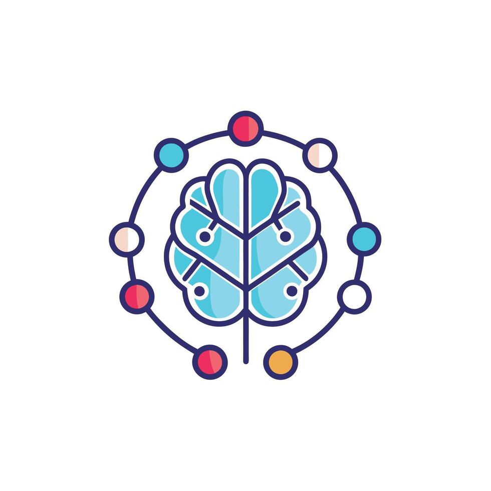 Creative and Elegant Minimalistic Logo Design for Technology and Software Company vector