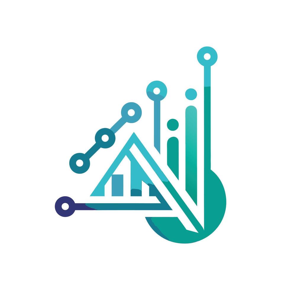 Creative and Elegant Minimalistic Logo Design for Technology and Software Company vector