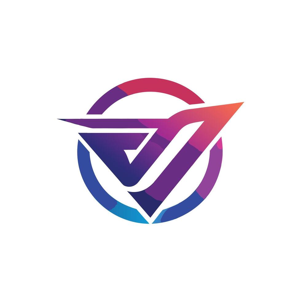 Creative and Elegant Minimalistic Logo Design for Technology and Software Company vector