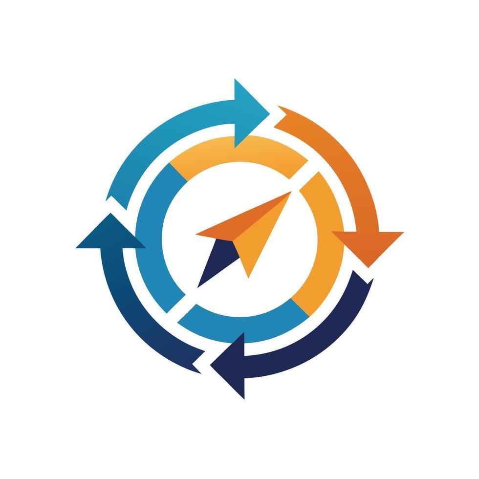 Creative and Elegant Minimalistic Logo Design for Technology and Software Company vector
