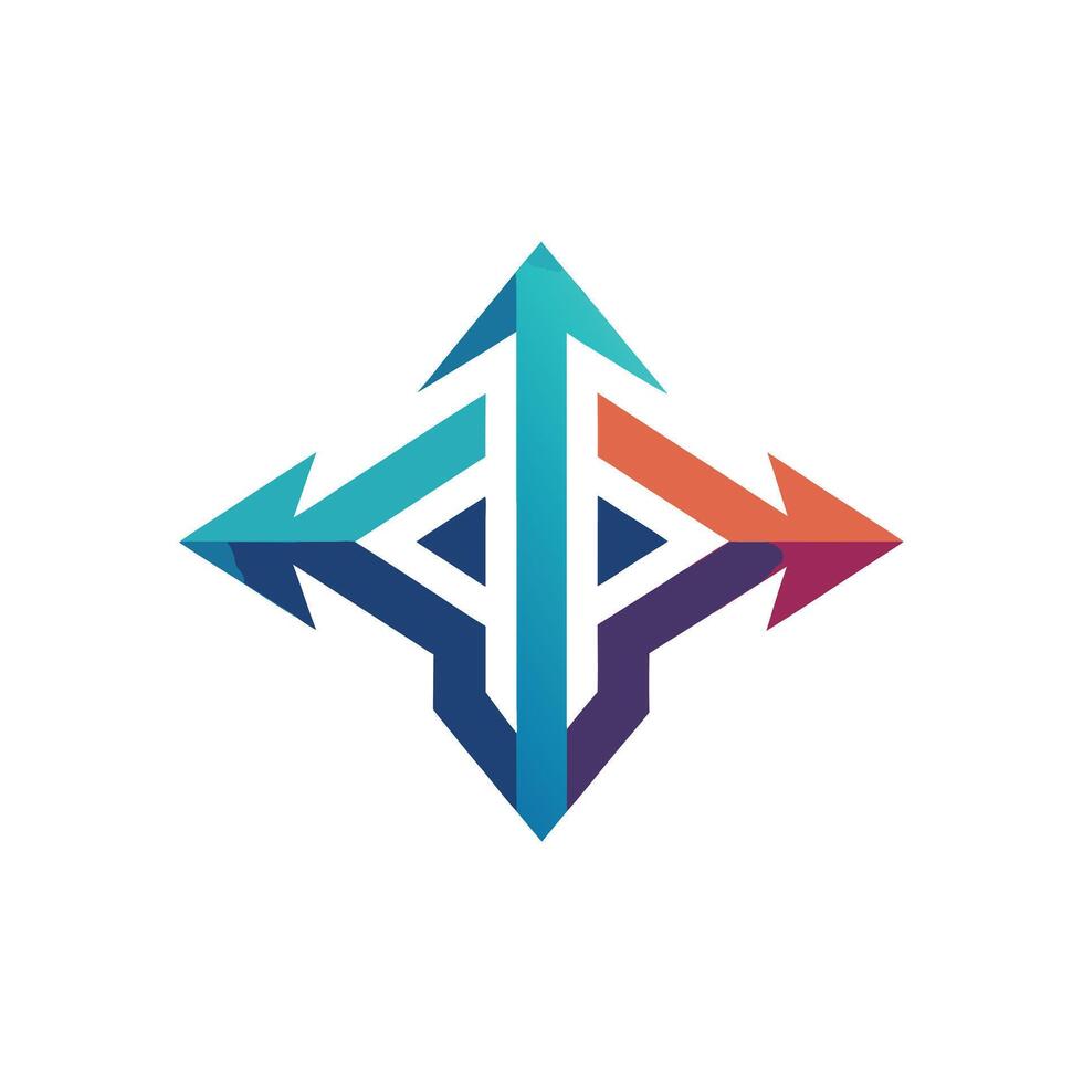 Creative and Elegant Minimalistic Logo Design for Technology and Software Company vector