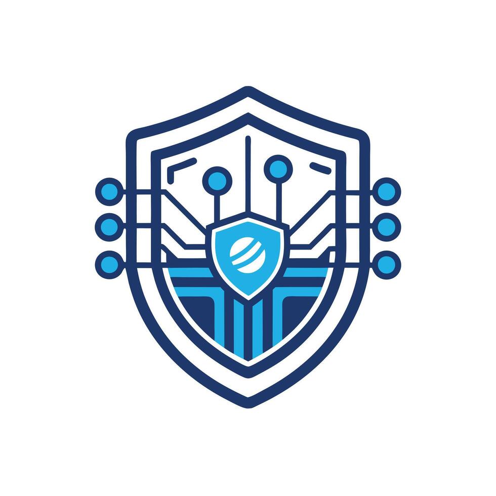 Creative and Elegant Minimalistic Logo Design for Technology and Software Company vector