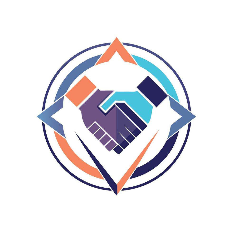 Creative and Elegant Minimalistic Logo Design for Technology and Software Company vector