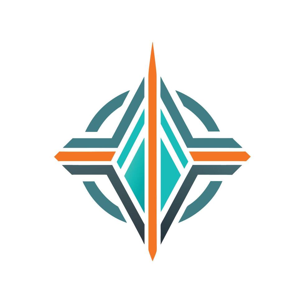 Creative and Elegant Minimalistic Logo Design for Technology and Software Company vector