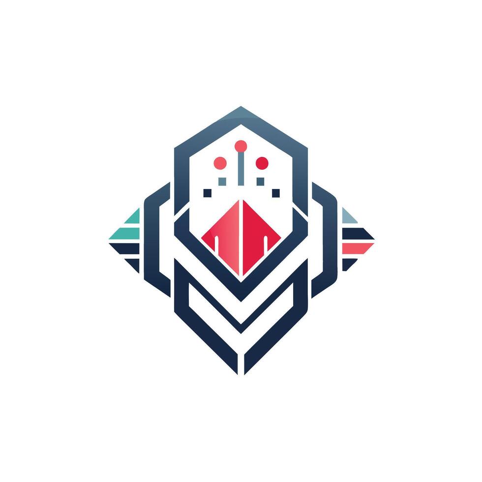 Creative and Elegant Minimalistic Logo Design for Technology and Software Company vector