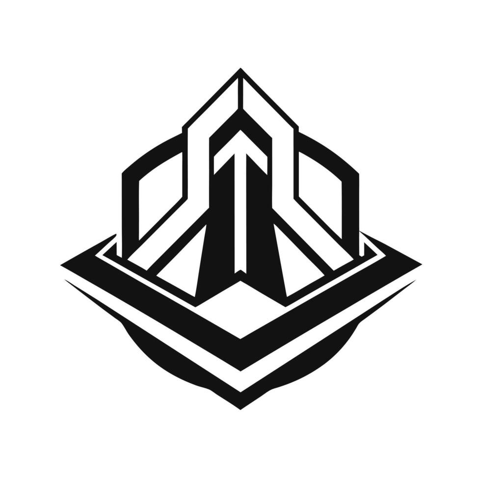 Creative and Elegant Minimalistic Logo Design for Technology and Software Company vector