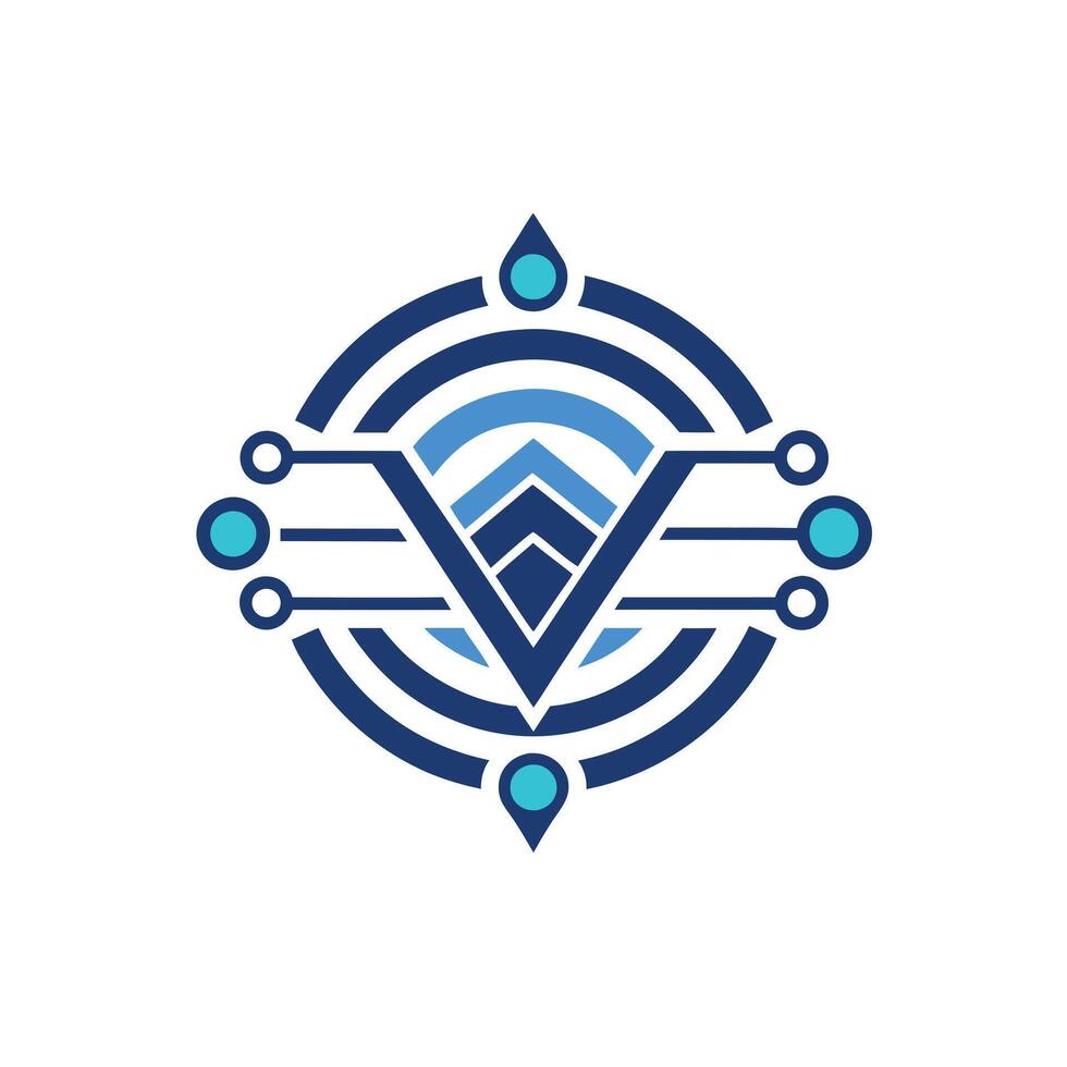 Creative and Elegant Minimalistic Logo Design for Technology and Software Company vector
