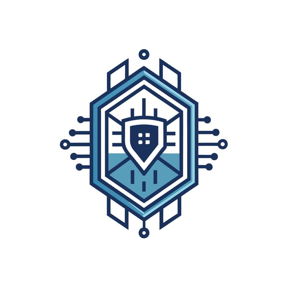 Creative and Elegant Minimalistic Logo Design for Technology and Software Company vector
