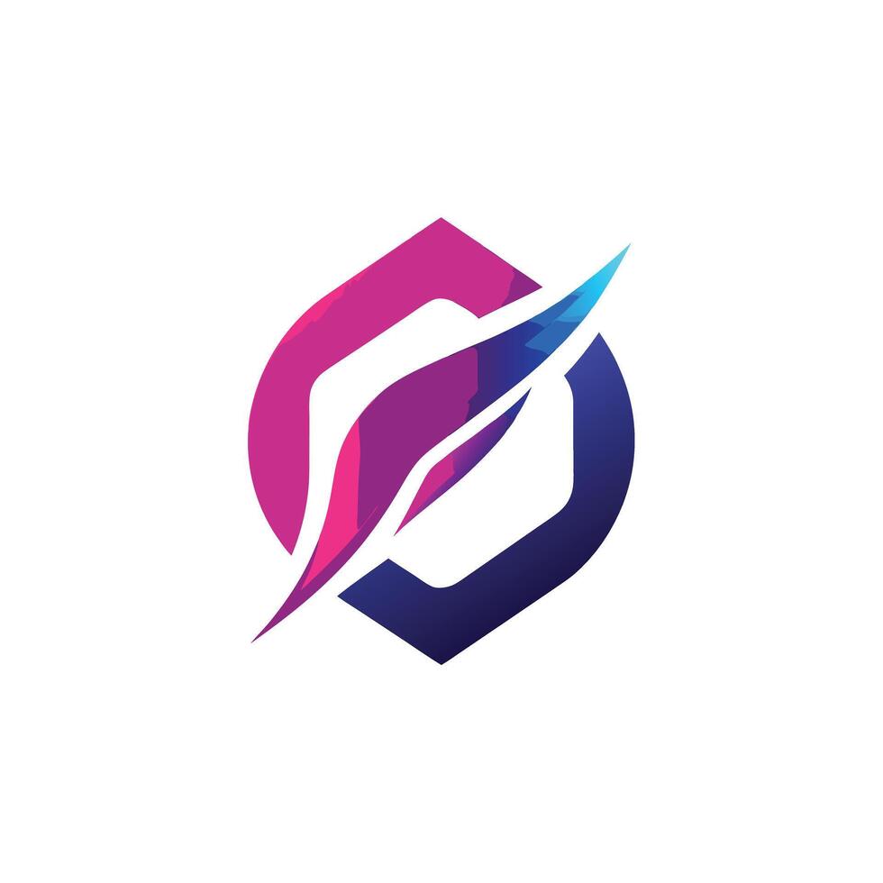 Creative and Elegant Minimalistic Logo Design for Technology and Software Company vector
