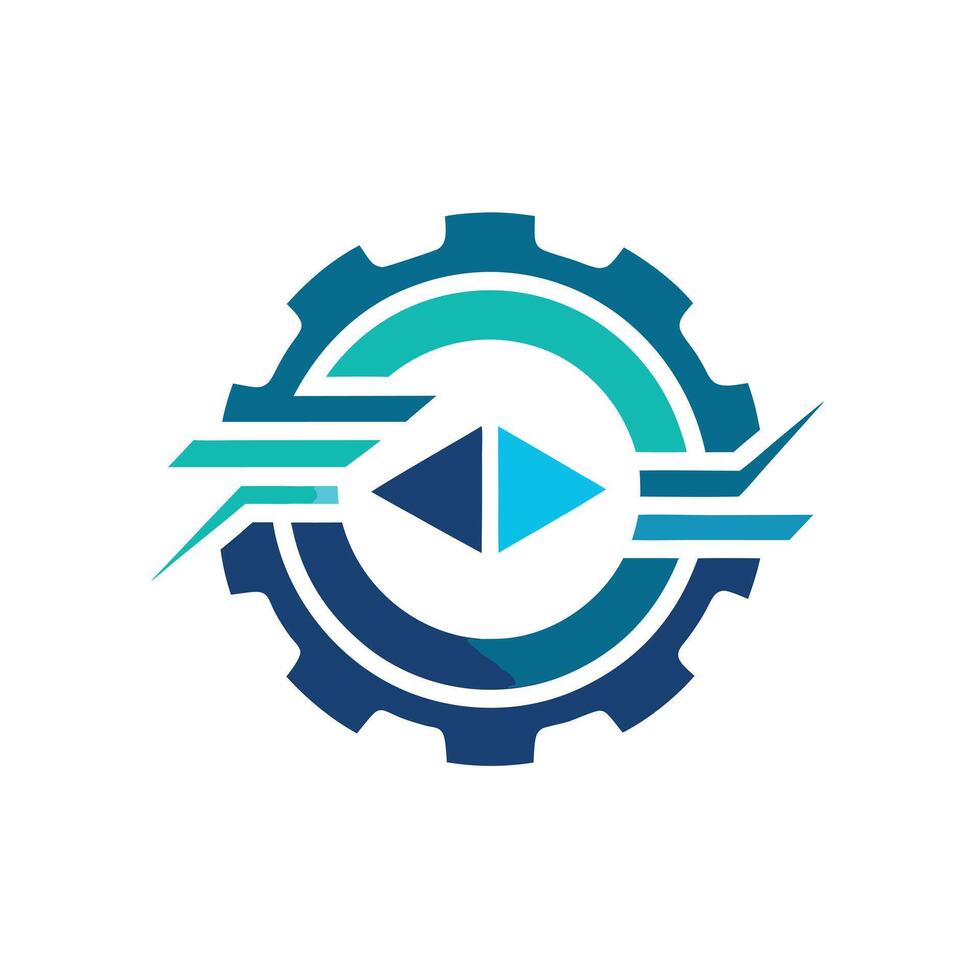 Creative and Elegant Minimalistic Logo Design for Technology and Software Company vector