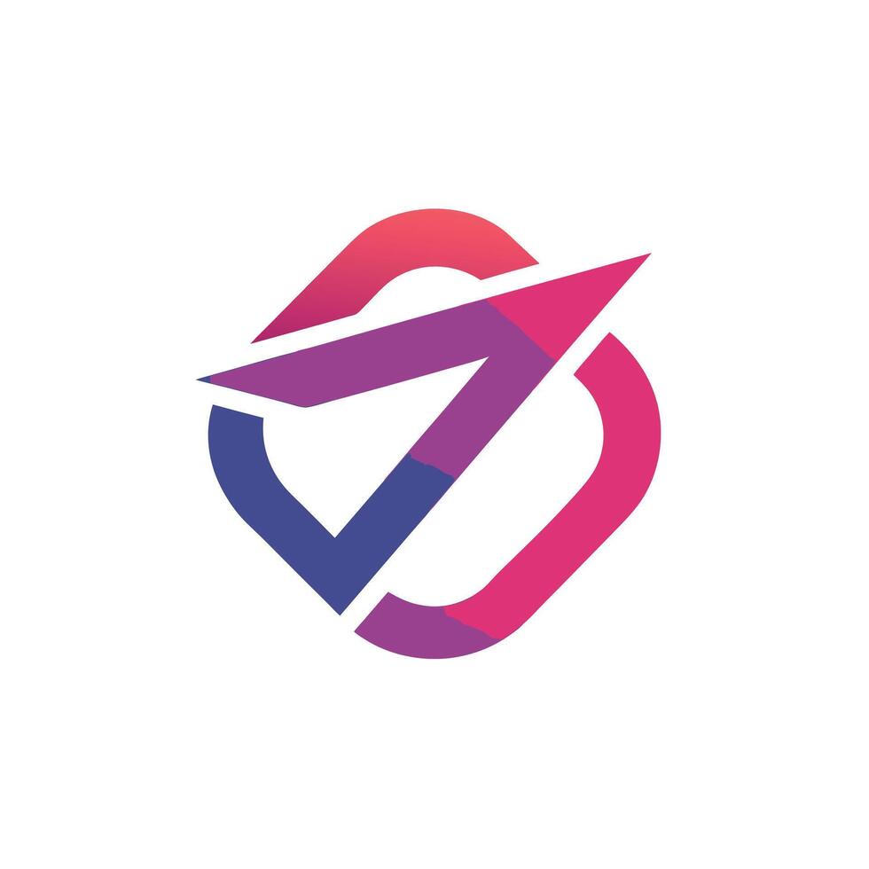 Creative and Elegant Minimalistic Logo Design for Technology and Software Company vector