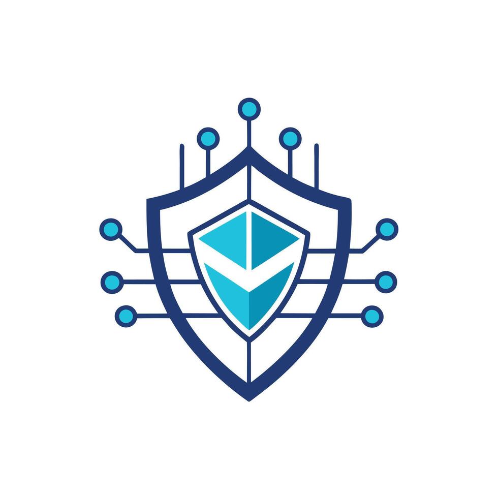 Creative and Elegant Minimalistic Logo Design for Technology and Software Company vector