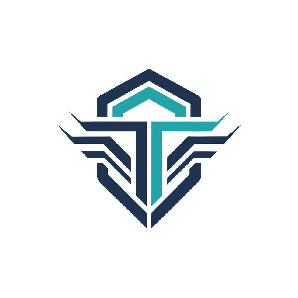 Creative and Elegant Minimalistic Logo Design for Technology and Software Company vector