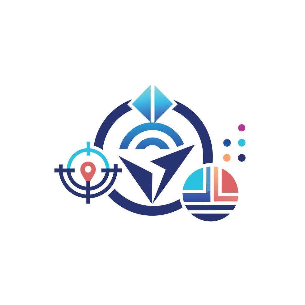 Creative and Elegant Minimalistic Logo Design for Technology and Software Company vector