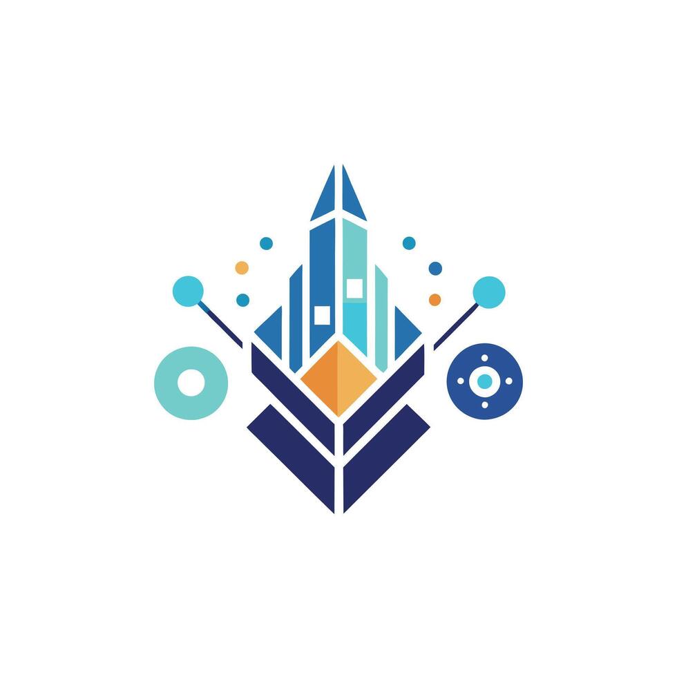 Creative and Elegant Minimalistic Logo Design for Technology and Software Company vector