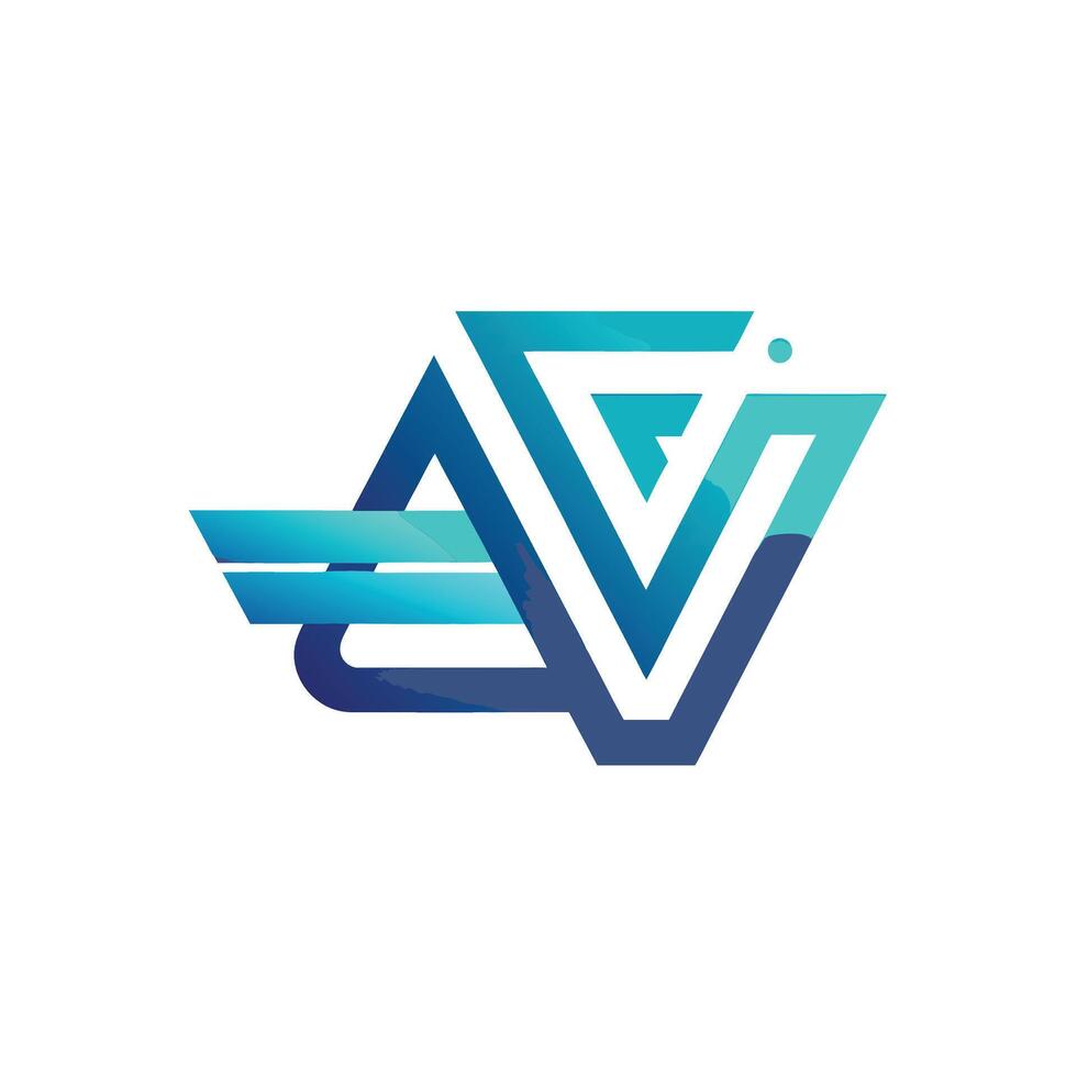 Creative and Elegant Minimalistic Logo Design for Technology and Software Company vector