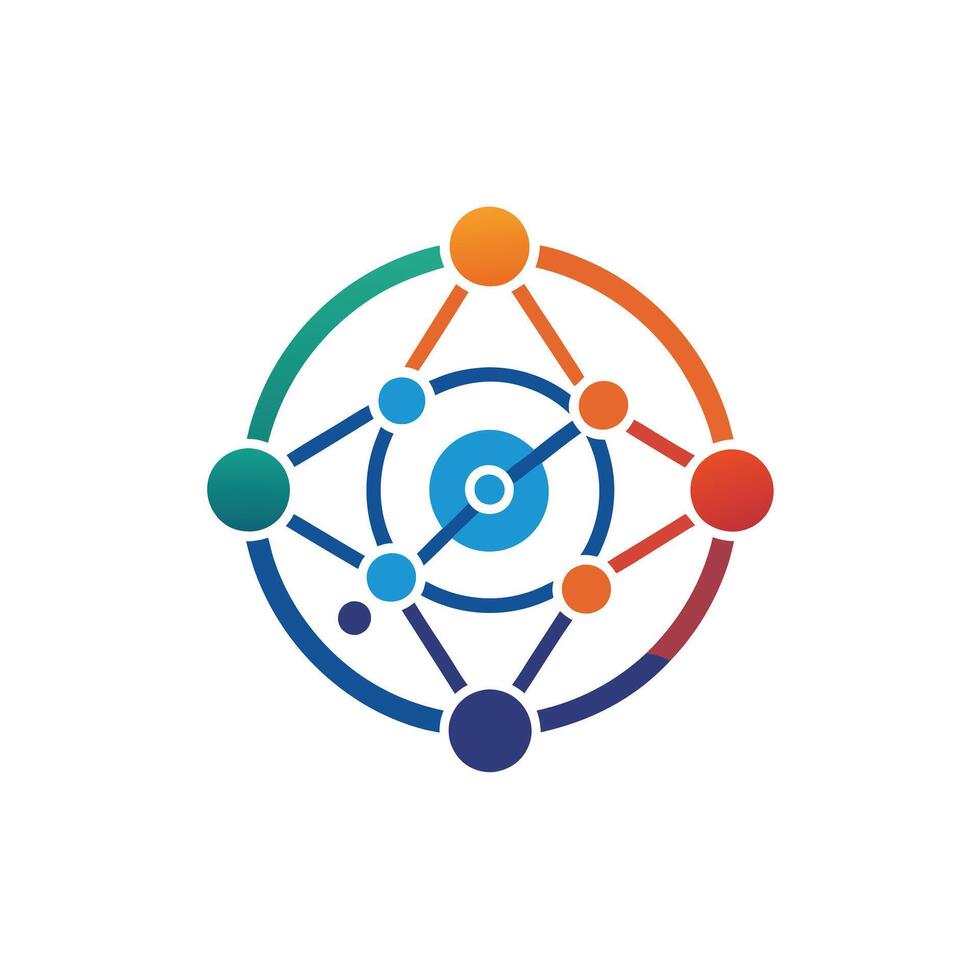 Creative and Elegant Minimalistic Logo Design for Technology and Software Company vector