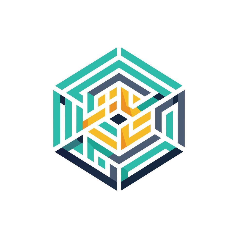 Creative and Elegant Minimalistic Logo Design for Technology and Software Company vector
