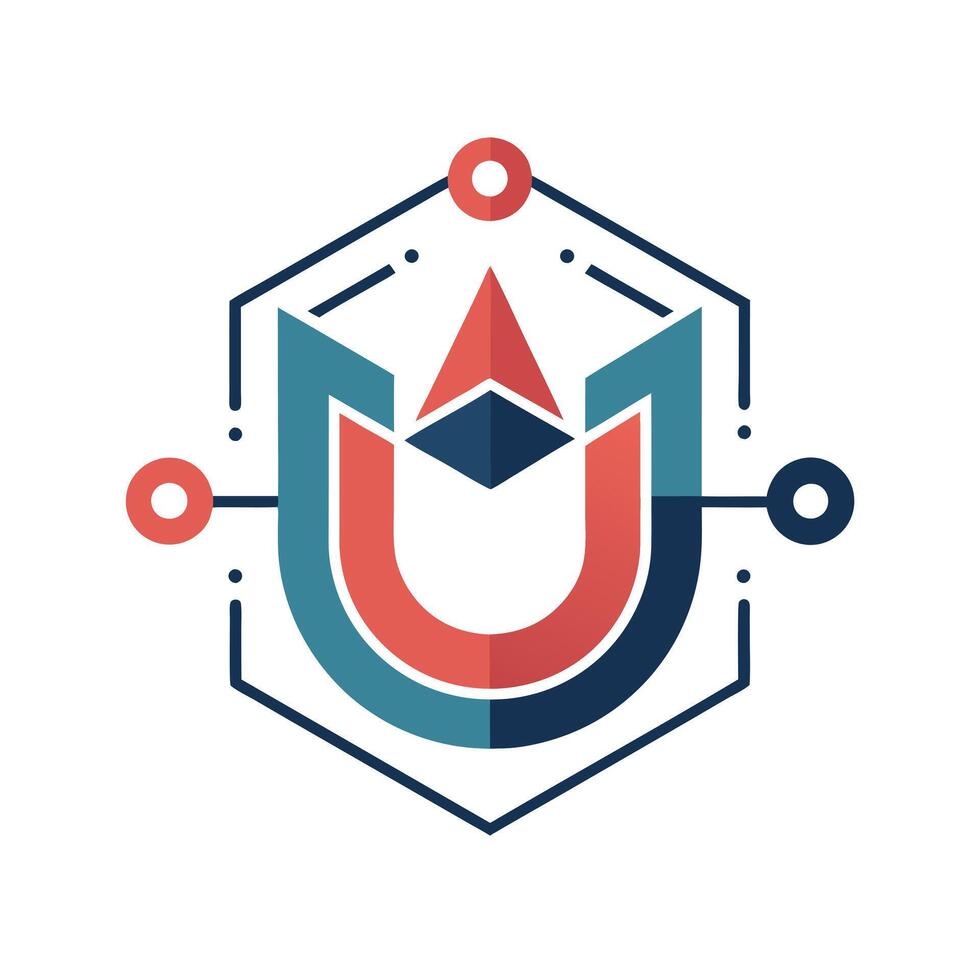 Creative and Elegant Minimalistic Logo Design for Technology and Software Company vector