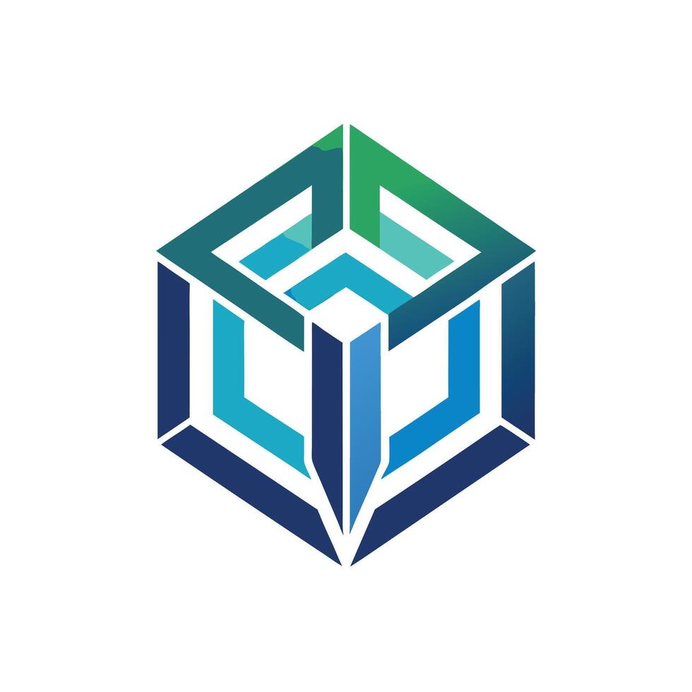 Creative and Elegant Minimalistic Logo Design for Technology and Software Company vector