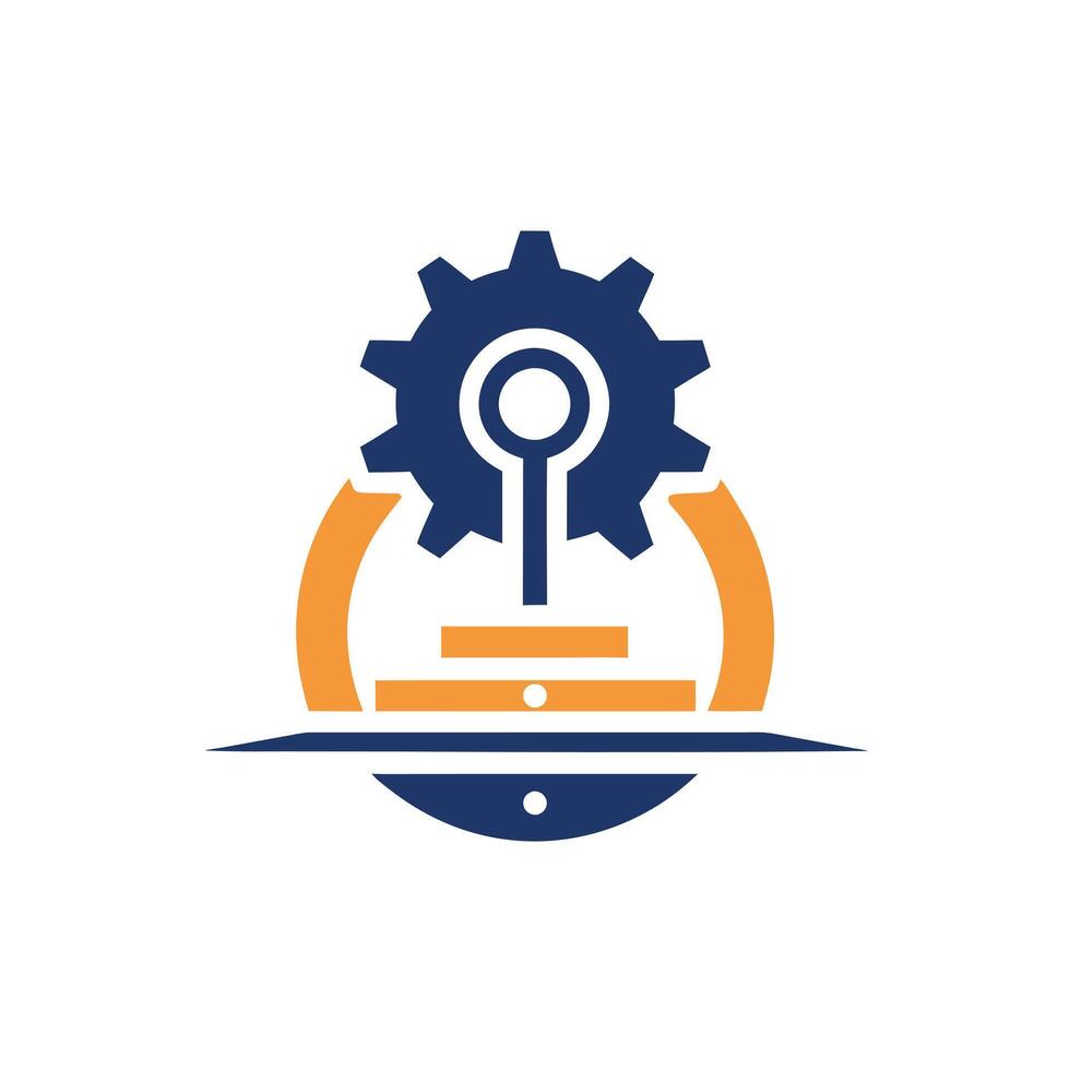 Creative and Elegant Minimalistic Logo Design for Technology and Software Company vector