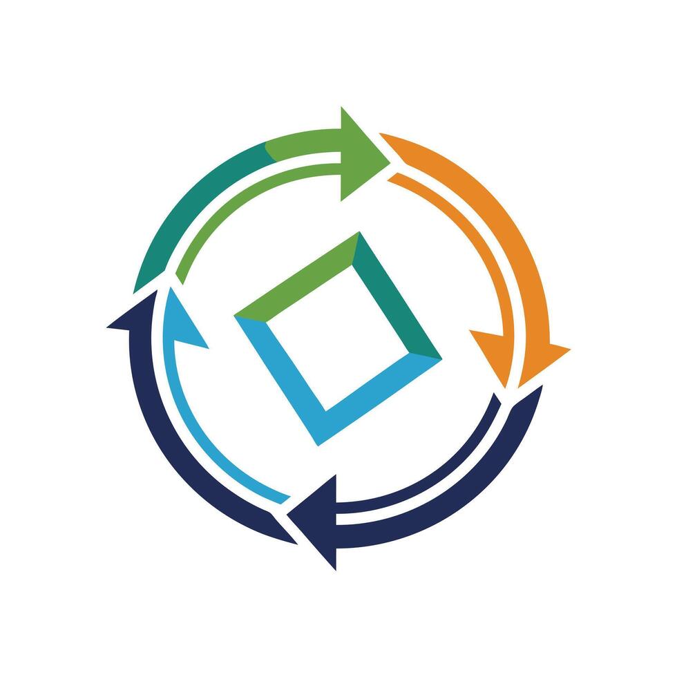 Creative and Elegant Minimalistic Logo Design for Technology and Software Company vector