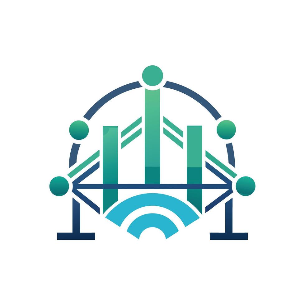 Creative and Elegant Minimalistic Logo Design for Technology and Software Company vector