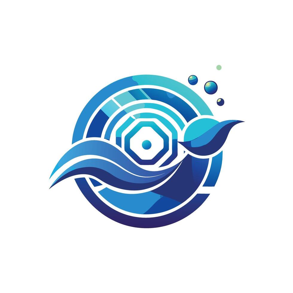 Creative and Elegant Minimalistic Logo Design for Technology and Software Company vector