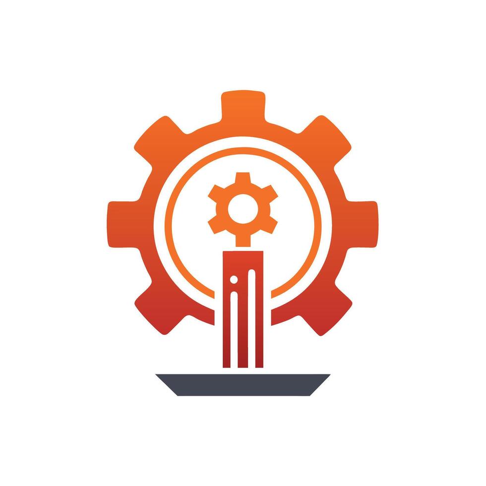 Creative and Elegant Minimalistic Logo Design for Technology and Software Company vector