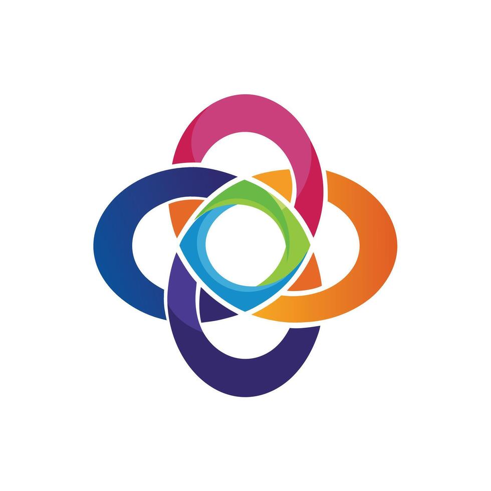 Creative and Elegant Minimalistic Logo Design for Technology and Software Company vector