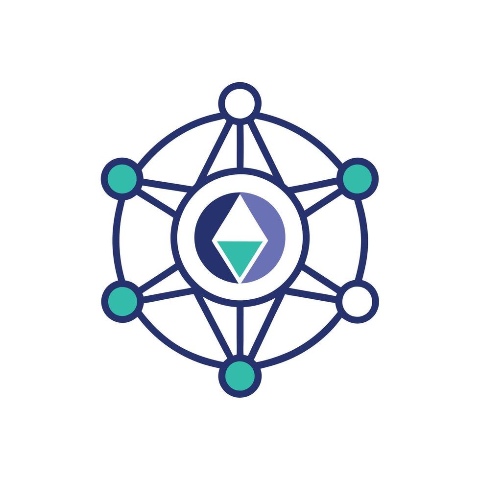 Creative and Elegant Minimalistic Logo Design for Technology and Software Company vector