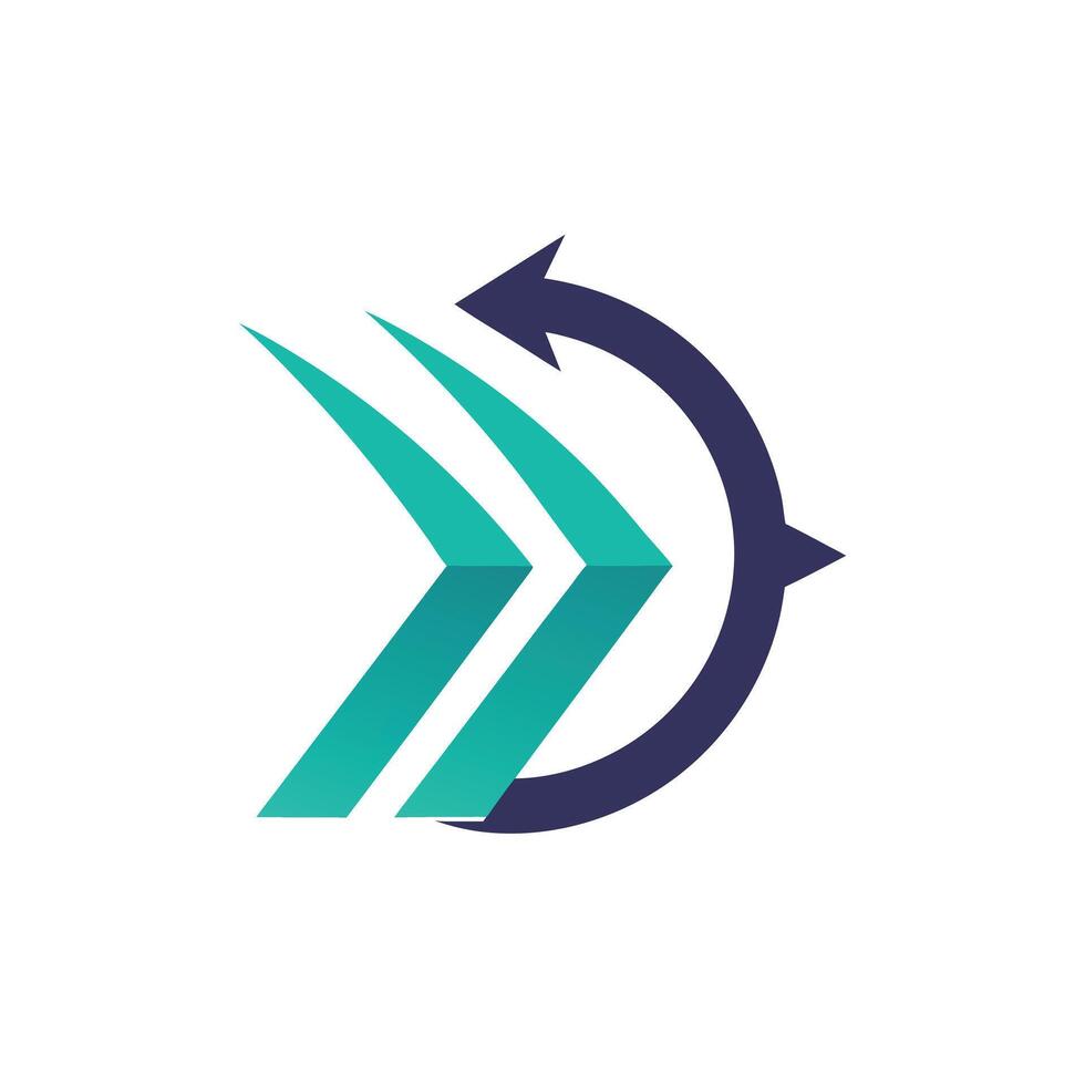 Creative and Elegant Minimalistic Logo Design for Technology and Software Company vector
