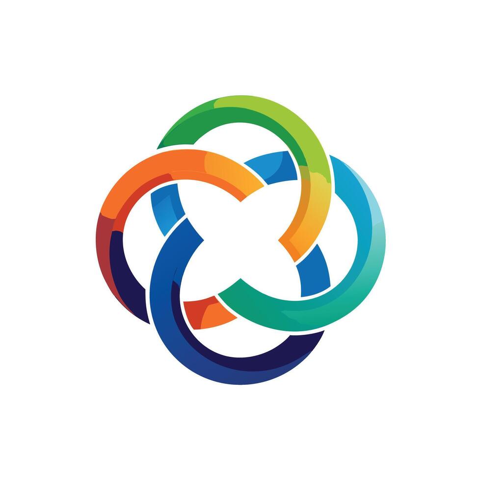 Creative and Elegant Minimalistic Logo Design for Technology and Software Company vector