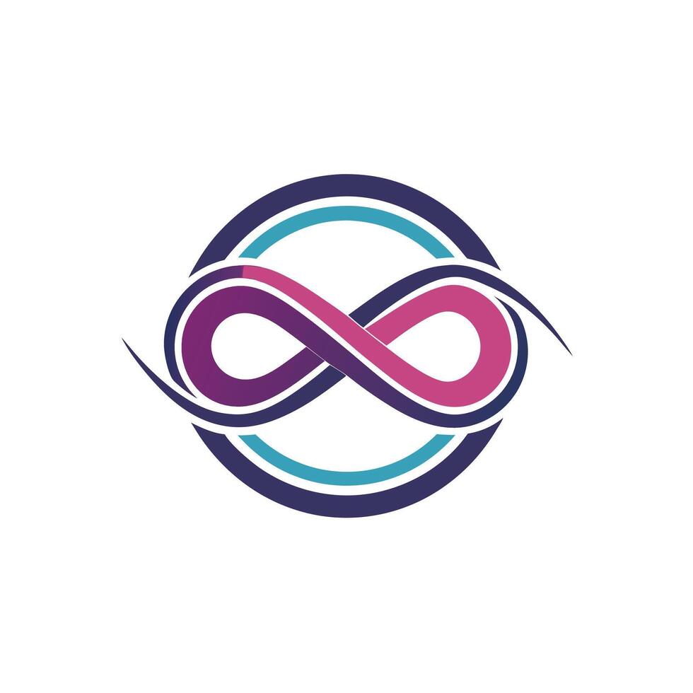 Creative and Elegant Minimalistic Logo Design for Technology and Software Company vector